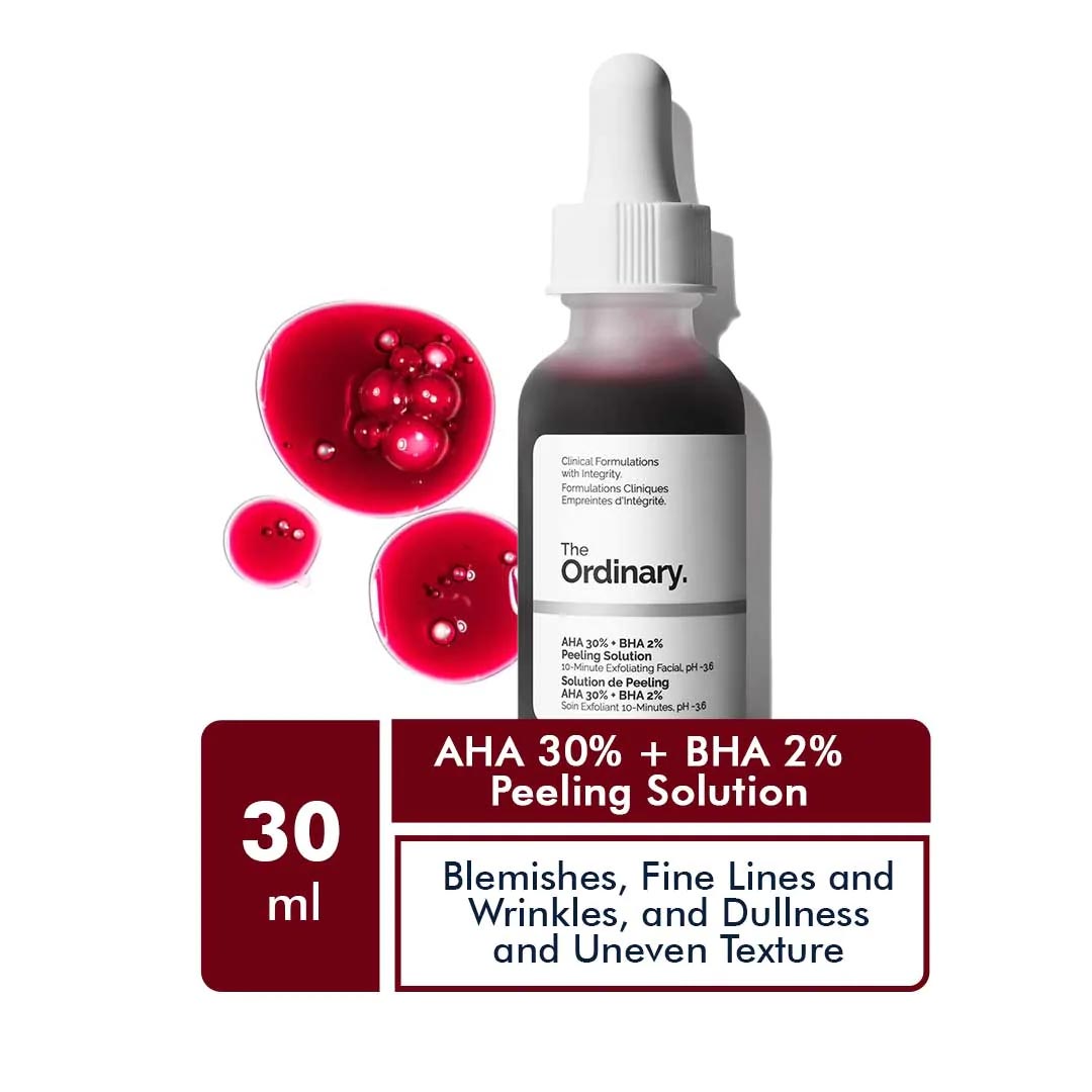 The AHA 30% + BHA 2% Peeling Solution