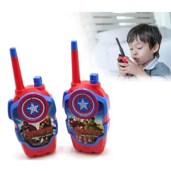 Average model battery operated walkie talkie set for kids.