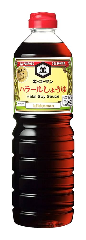 JAPAN HALAL KIKOMAN SOY SAUCE 1L