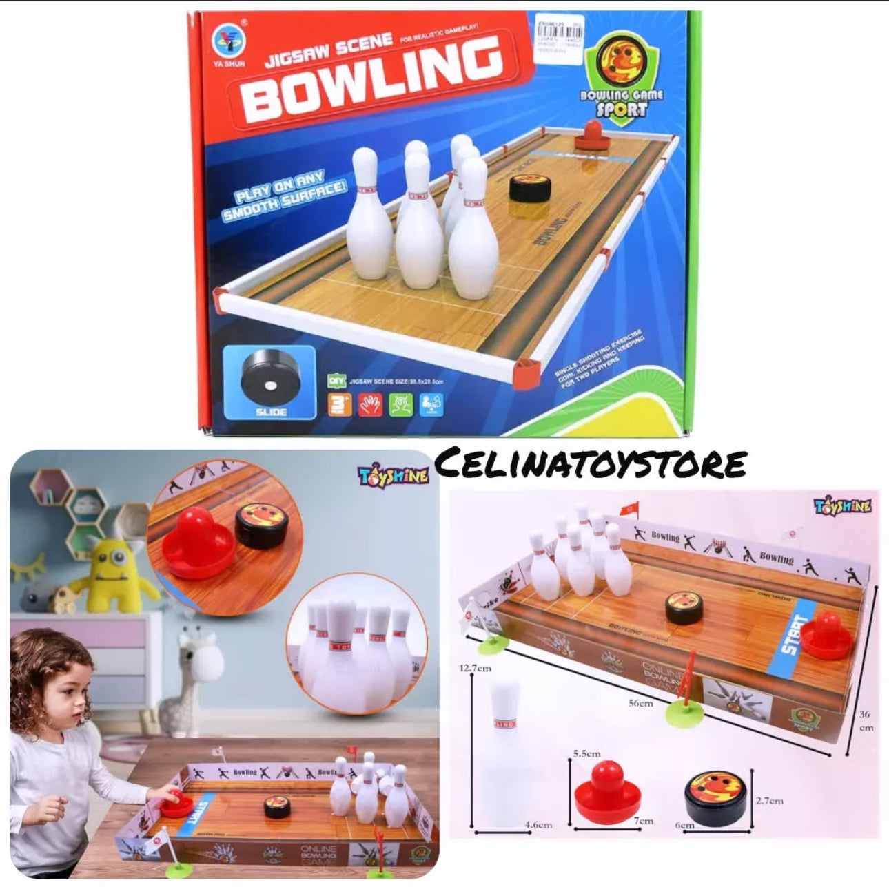 Jigsaw Scene Bowling Game Sport