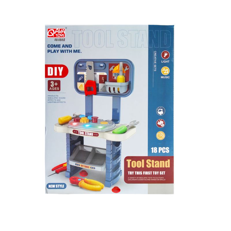 Puzzle tool stand