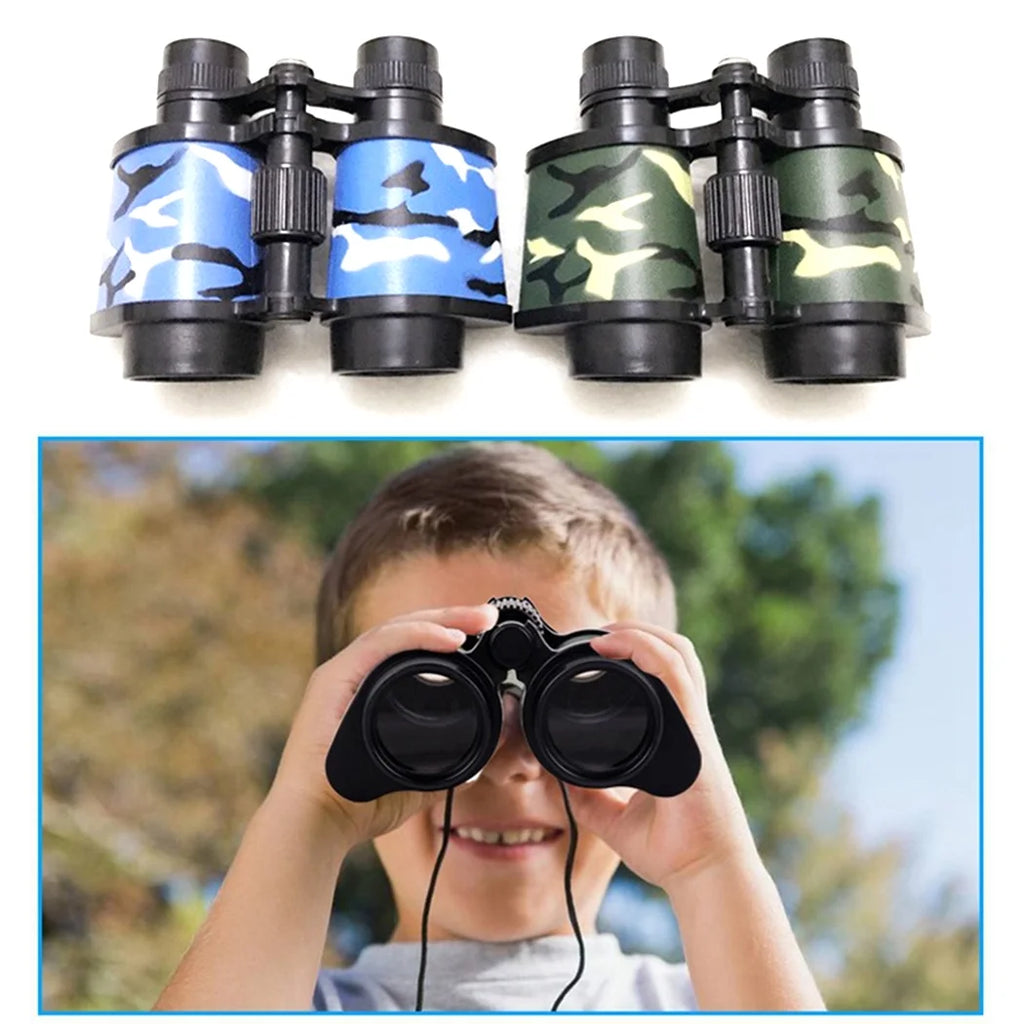 Binocular Telescope High-Resolution Easy Focus Portable for Kids Wildlife.
