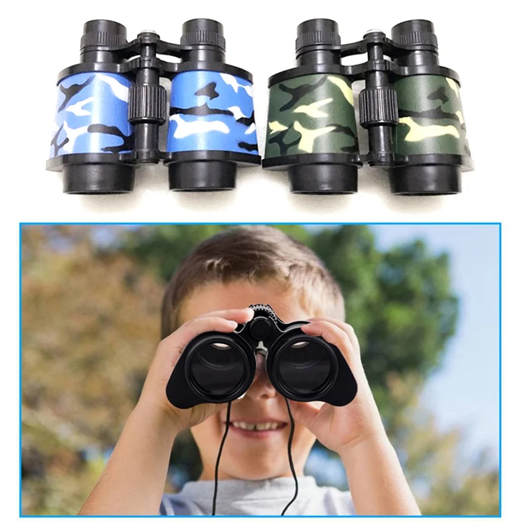 Binocular Telescope High-Resolution Easy Focus Portable for Kids Wildlife.