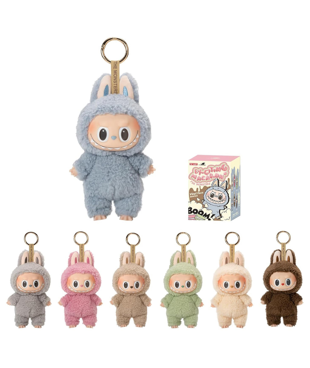 Labubu The Monsters - Tasty Macarons Vinyl Face Blind Box, Random Design Action Figures Collectible