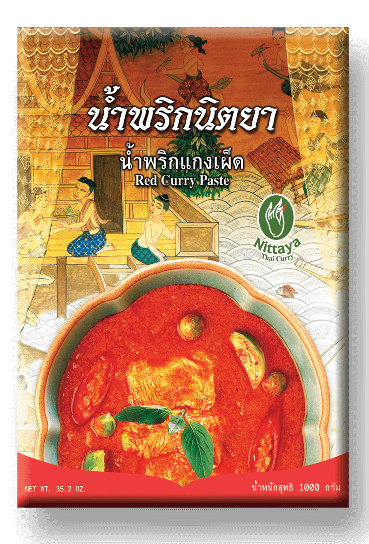 Nittaya Red Curry Paste 500g