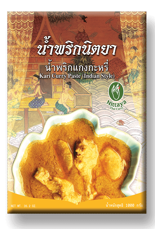 Nittaya Yellow Curry paste 1Kg