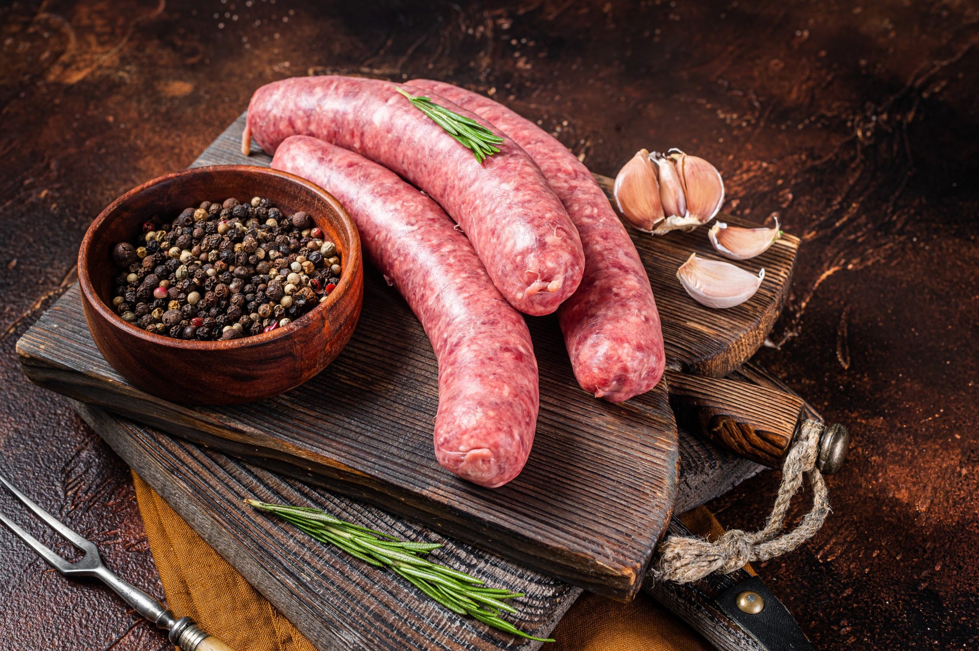 Chicken Garlic Sausages 1kg